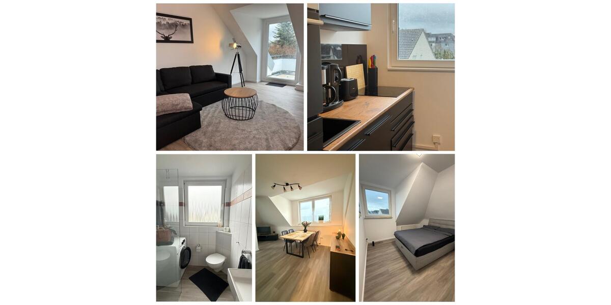 Dachgeschoßwohnung Essen Stadtbezirk III - 2 Zimmer, 53 m&sup2;, 1.480&euro; | Angebot:25247983