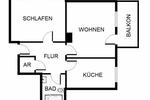 Etagenwohnung Gelsenkirchen Gelsenkirchen-Nord - 2 Zimmer, 60 m&sup2;, 419&euro; | Angebot:24877997
