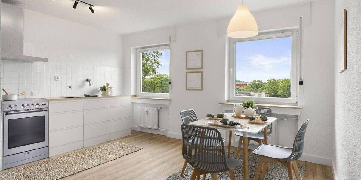 Etagenwohnung Duisburg Rahm - 3 Zimmer, 83 m&sup2;, 249.800&euro; | Angebot:26800114