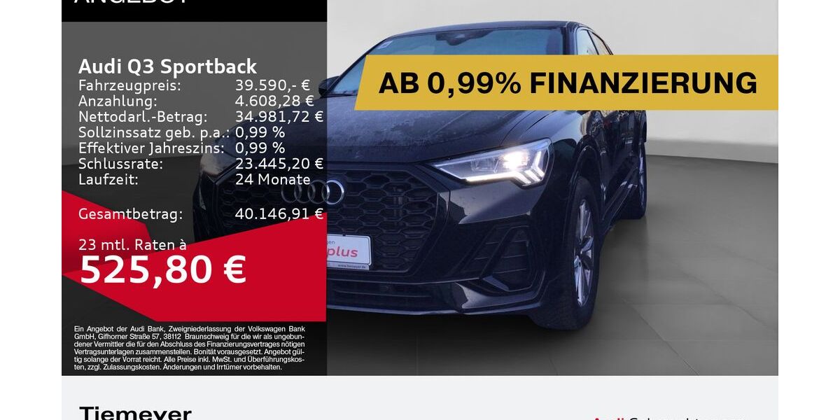 Audi Q3 25.679 km 39.590 &euro; Gelsenkirchen 45894