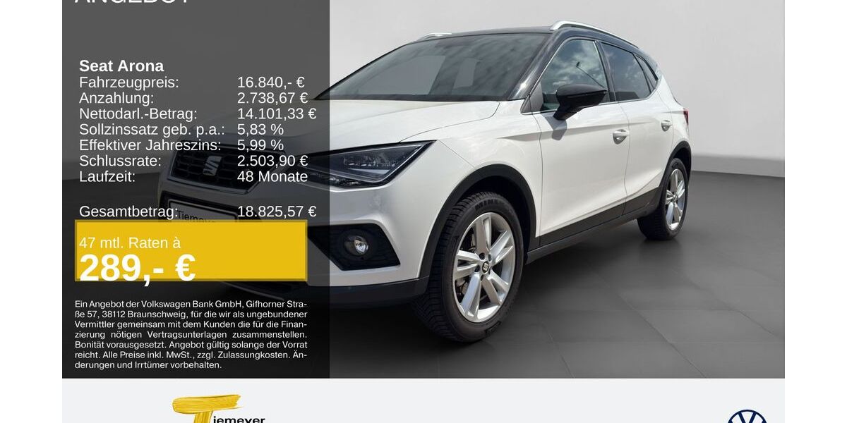 Seat Arona 43.631 km 16.840 &euro; Dorsten 46282