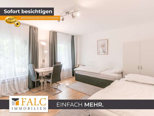 Etagenwohnung Essen Stadtkern - 1 Zimmer, 30 m&sup2;, 950&euro; | Angebot:24493587