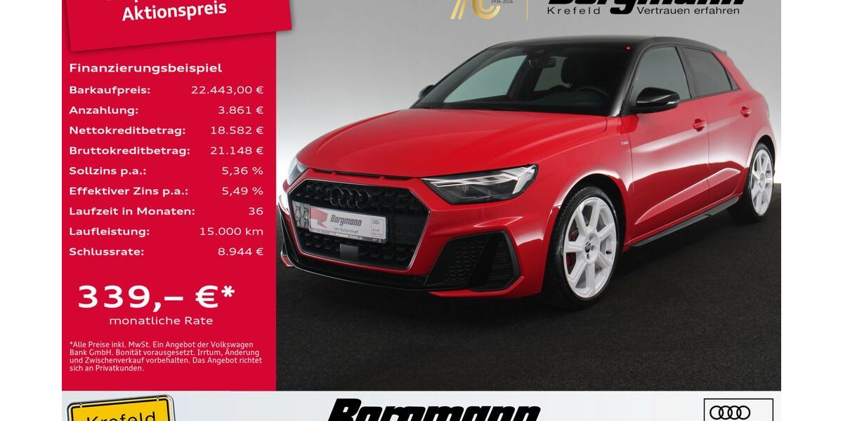 Audi A1 72.887 km 21.870 &euro; Krefeld 47803