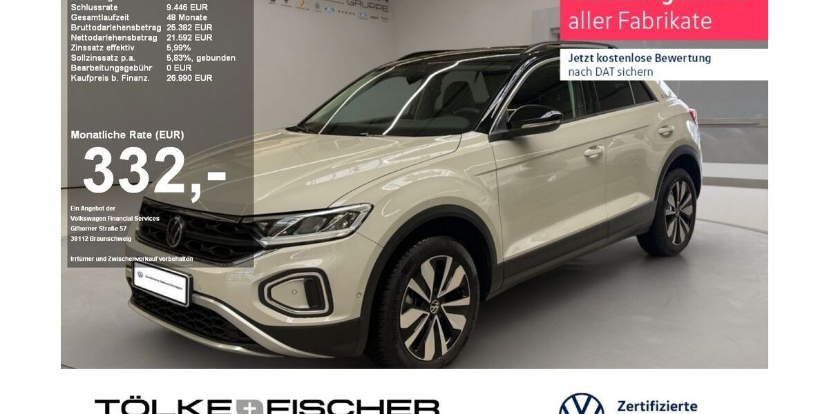 VW T-Roc 6.067 km 24.489 &euro; Krefeld 47805