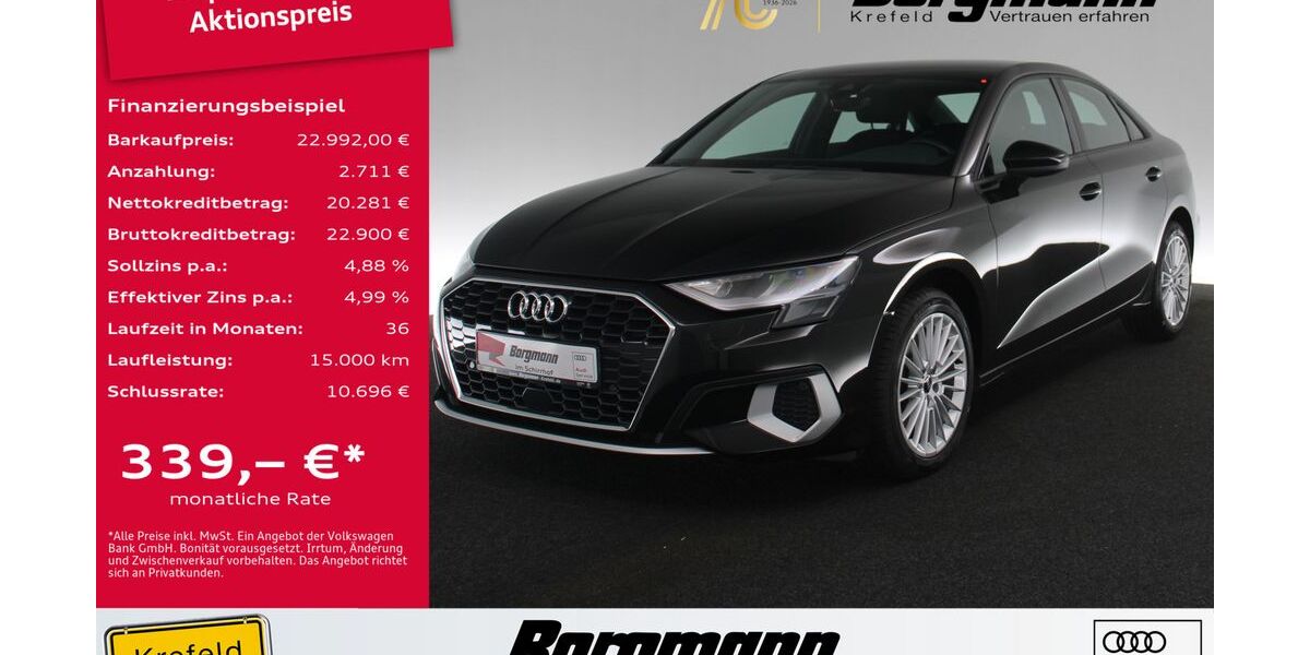 Audi A3 48.920 km 21.663 &euro; Krefeld 47803