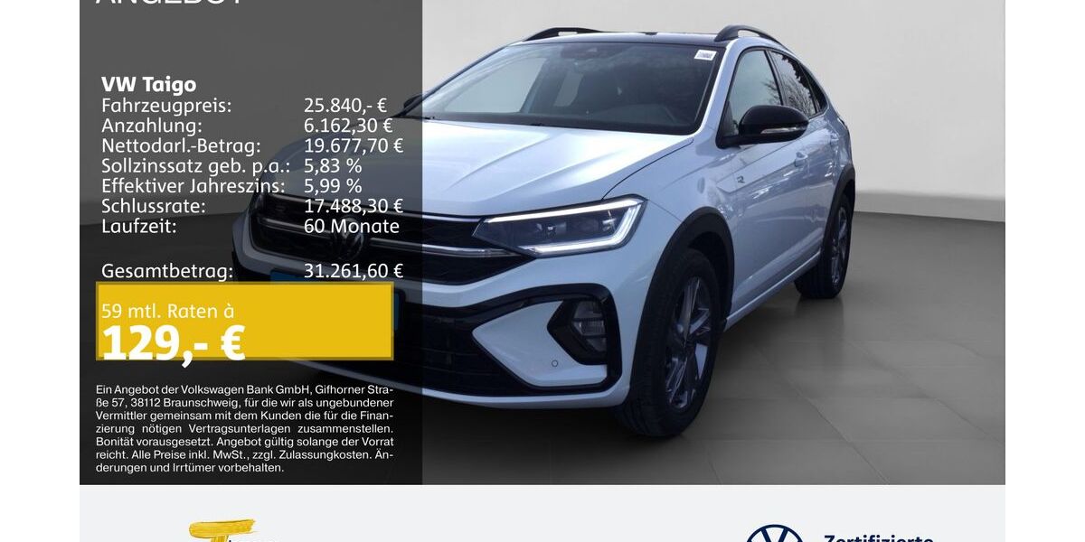 VW Taigo 11.972 km 24.460 &euro; Gelsenkirchen 45894