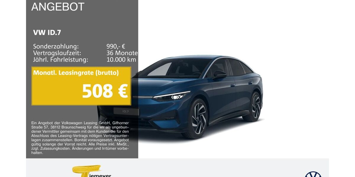 VW ID.7 8.495 km 48.770 &euro; Dorsten 46282