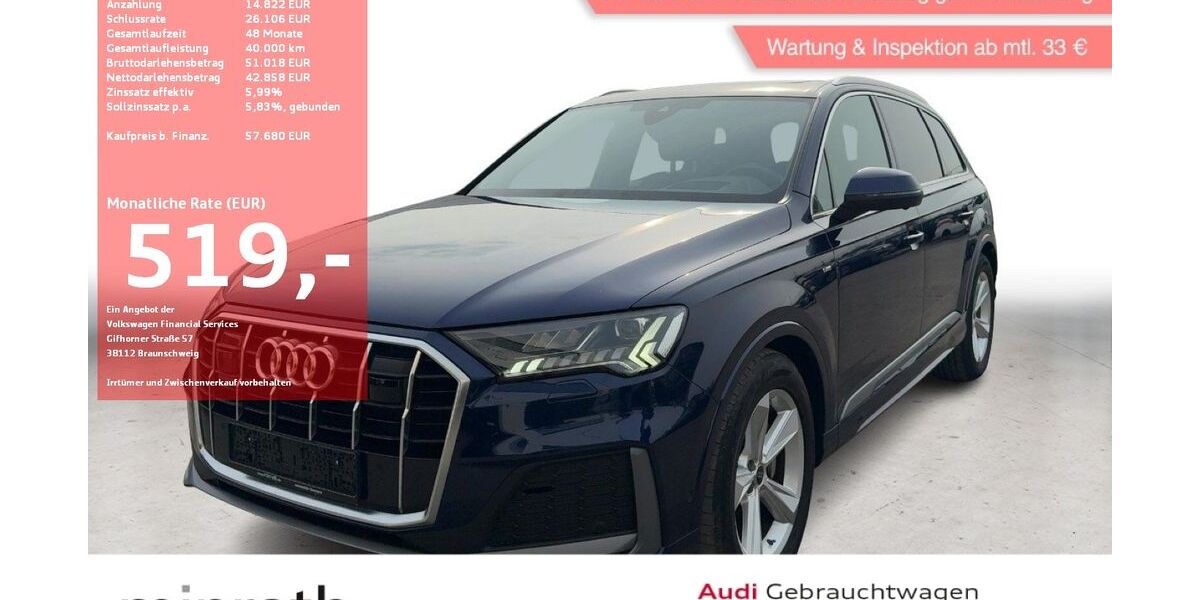 Audi Q7 46.996 km 56.930 &euro; Moers-Hülsdonk 47441