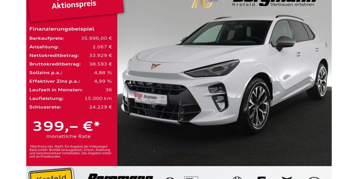 Cupra Terramar 1.010 km 34.887 &euro; Krefeld 47803