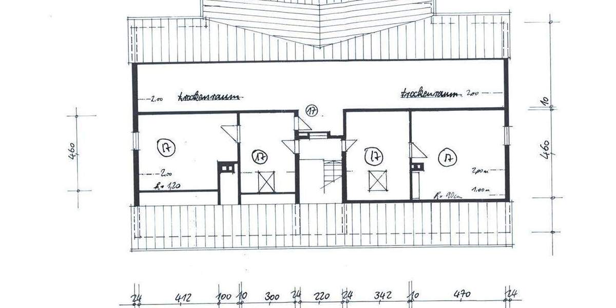 Etagenwohnung Oberhausen Styrum - 2 Zimmer, 63 m&sup2;, 130.000&euro; | Angebot:25879529