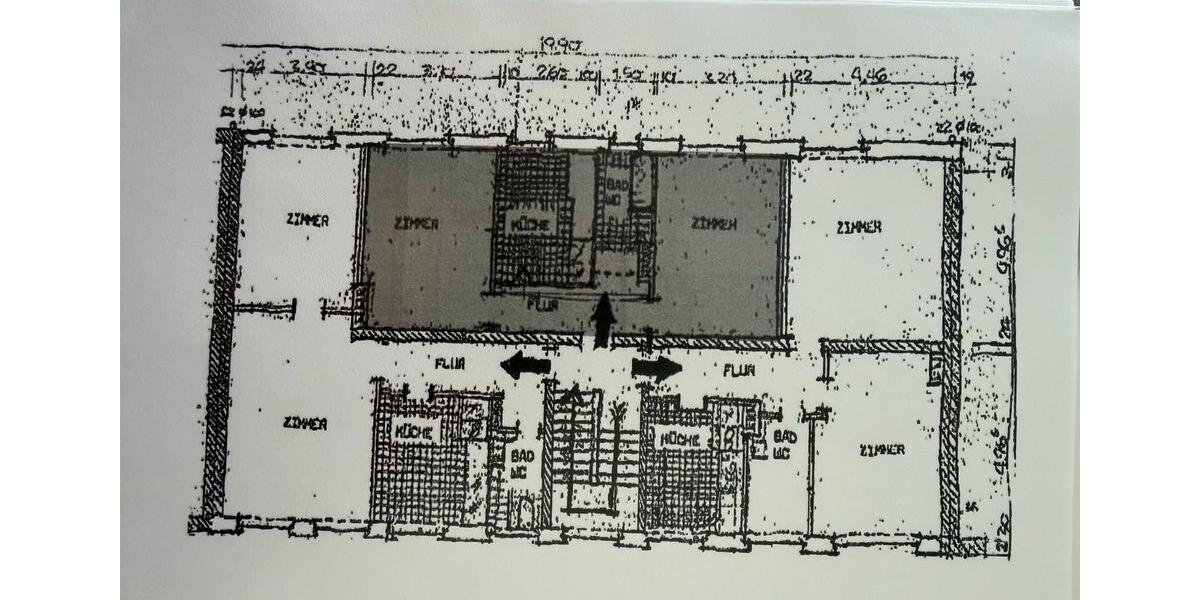 Etagenwohnung Essen Stadtbezirk II - 2 Zimmer, 56 m&sup2;, 198.000&euro; | Angebot:26237106