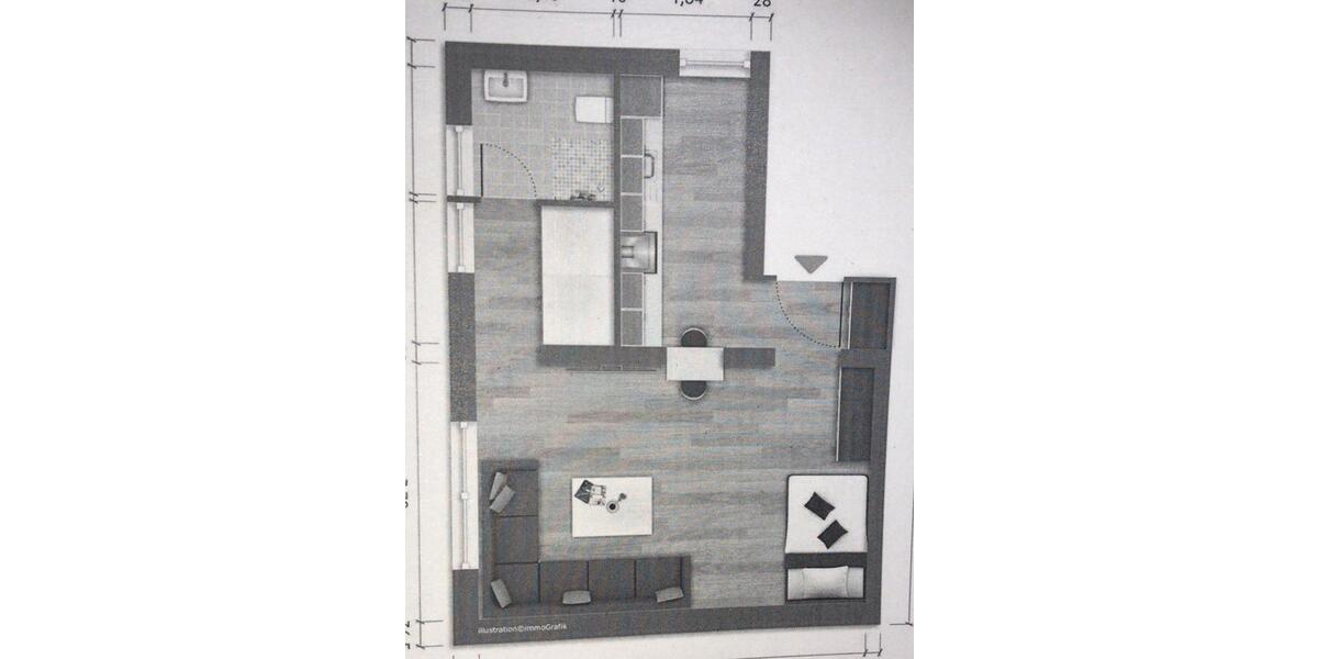 Etagenwohnung Mülheim an der Ruhr Broich - 1 Zimmer, 39 m&sup2;, 110.000&euro; | Angebot:25841469