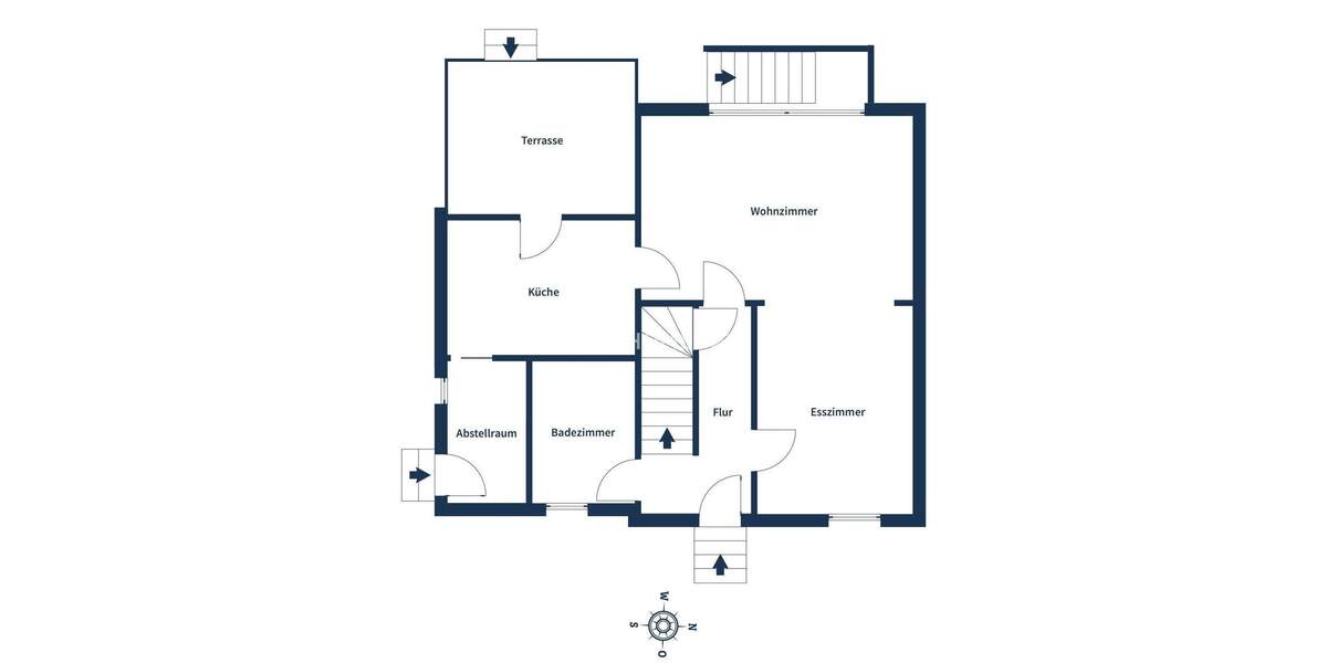 Reihenmittelhaus Bottrop Eigen - 4 Zimmer, 89 m&sup2;, 379.000&euro; | Angebot:25685434