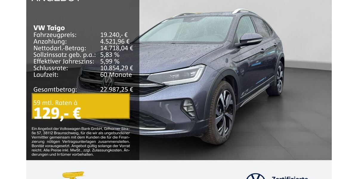 VW Taigo 55.980 km 19.240 &euro; Gelsenkirchen 45894