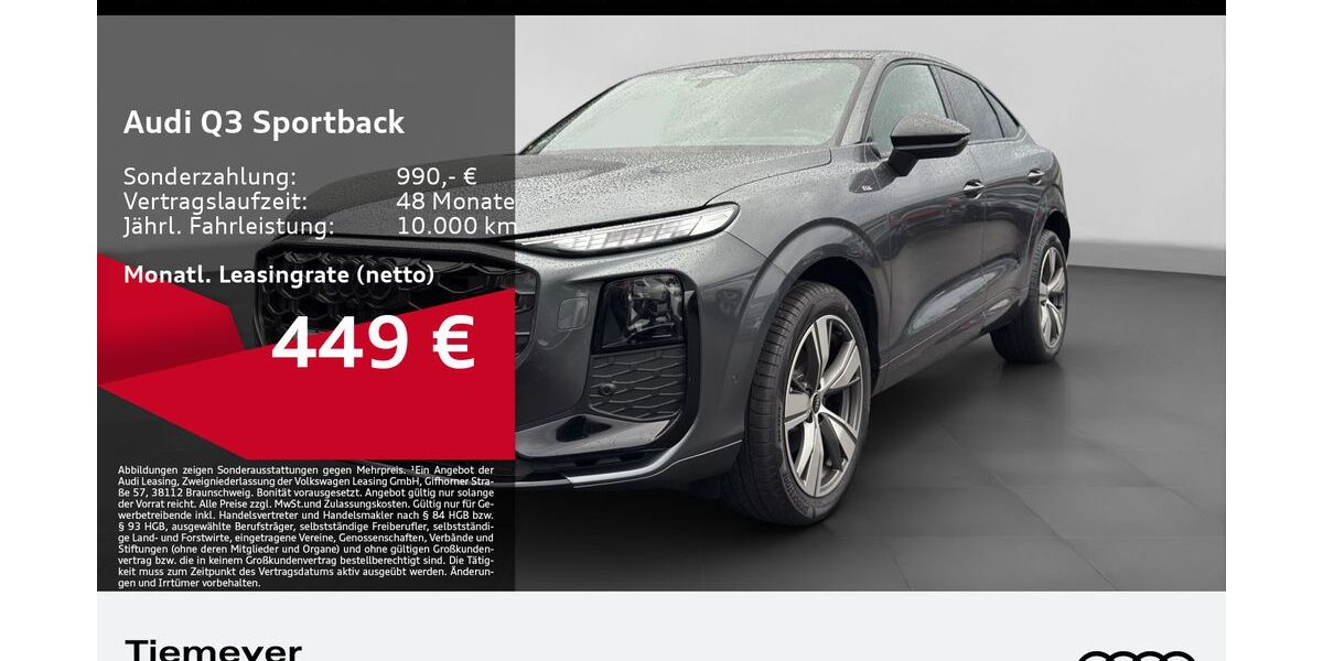 Audi Q3 4.990 km 49.680 &euro; Dorsten 46284