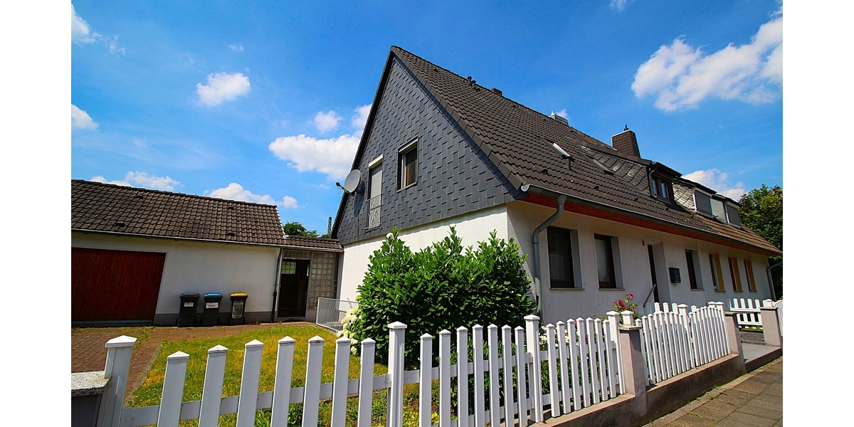 Duisburg Rahm: Gepflegte Doppelhaushälfte mit Garage auf schönem Sonnengrundstück - Doppelhaushälfte Duisburg / Rahm Rahm | Angebot:27009070