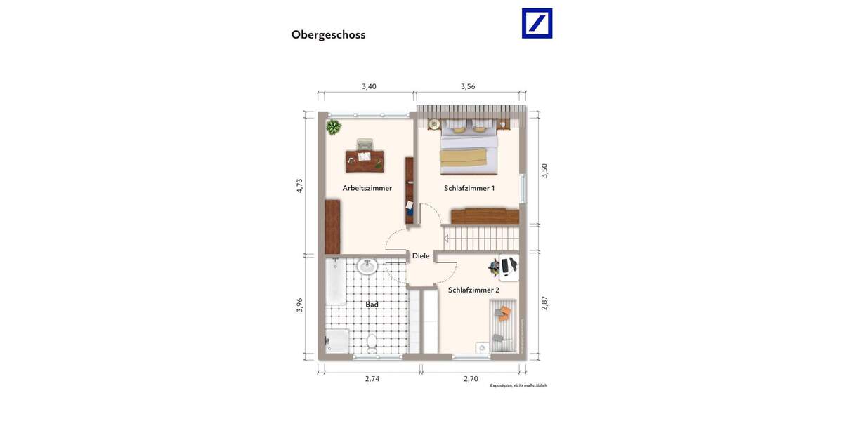 Doppelhaushälfte Duisburg Bergheim - 4 Zimmer, 130 m&sup2;, 409.000&euro; | Angebot:25686064