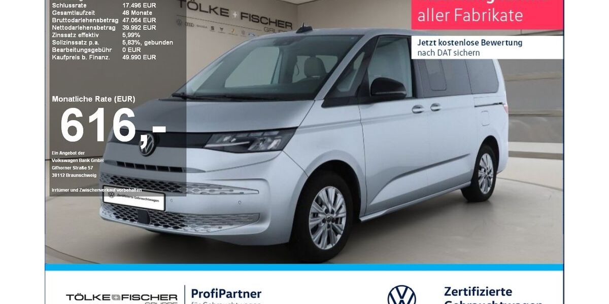 VW T7 Multivan 12.969 km 46.969 &euro; Krefeld 47805