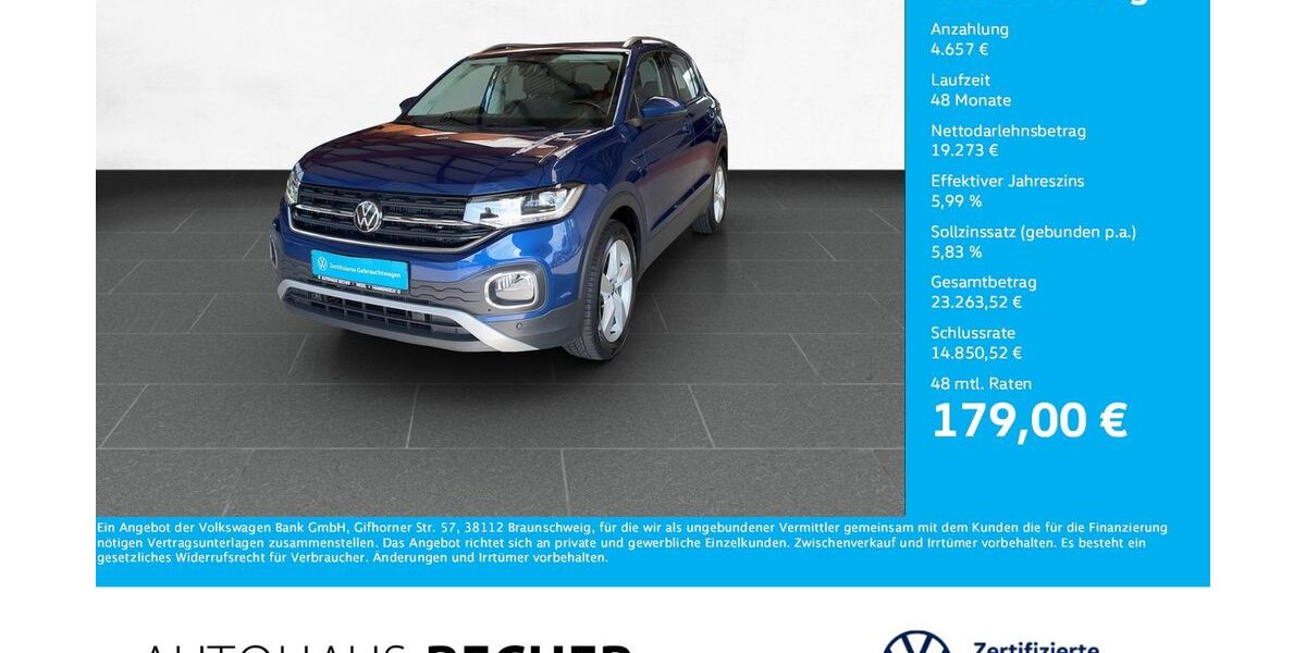 VW T-Cross 36.558 km 23.930 &euro; Wesel 46485