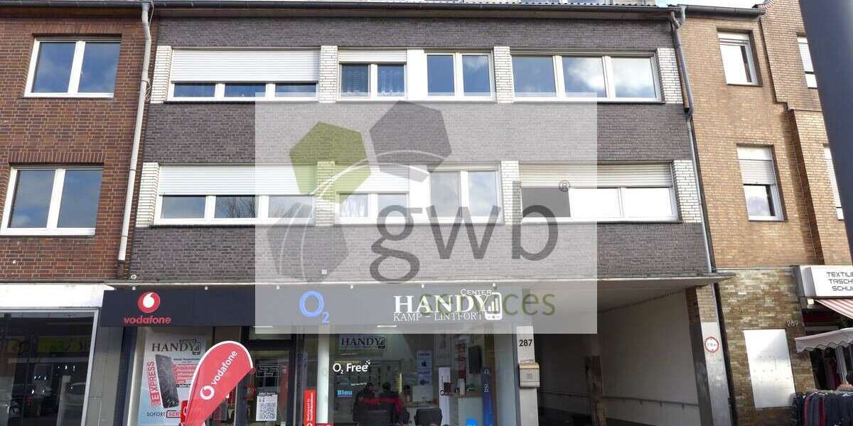 Etagenwohnung Kamp-Lintfort Lintfort - 2 Zimmer, 68 m&sup2;, 480&euro; | Angebot:26251245