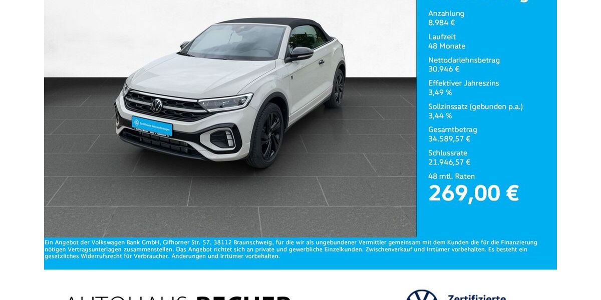VW T-Roc 2.216 km 39.930 &euro; Wesel 46485