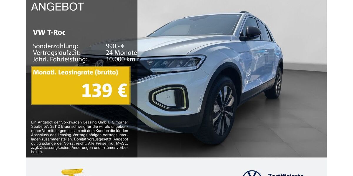 VW T-Roc 26.529 km 22.080 &euro; Marl 45770