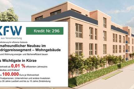 Wohnung Kamp-Lintfort Lintfort - 2.5 Zimmer, 47 m&sup2;, 213.800&euro; | Angebot:23686264