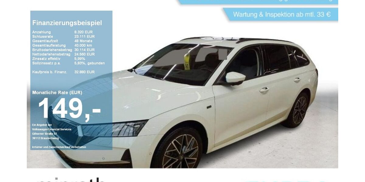 Skoda Octavia 15.319 km 32.880 &euro; Moers 47441