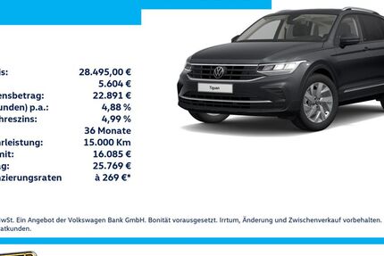 VW Tiguan 50.000 km 23.991 &euro; Krefeld 47803