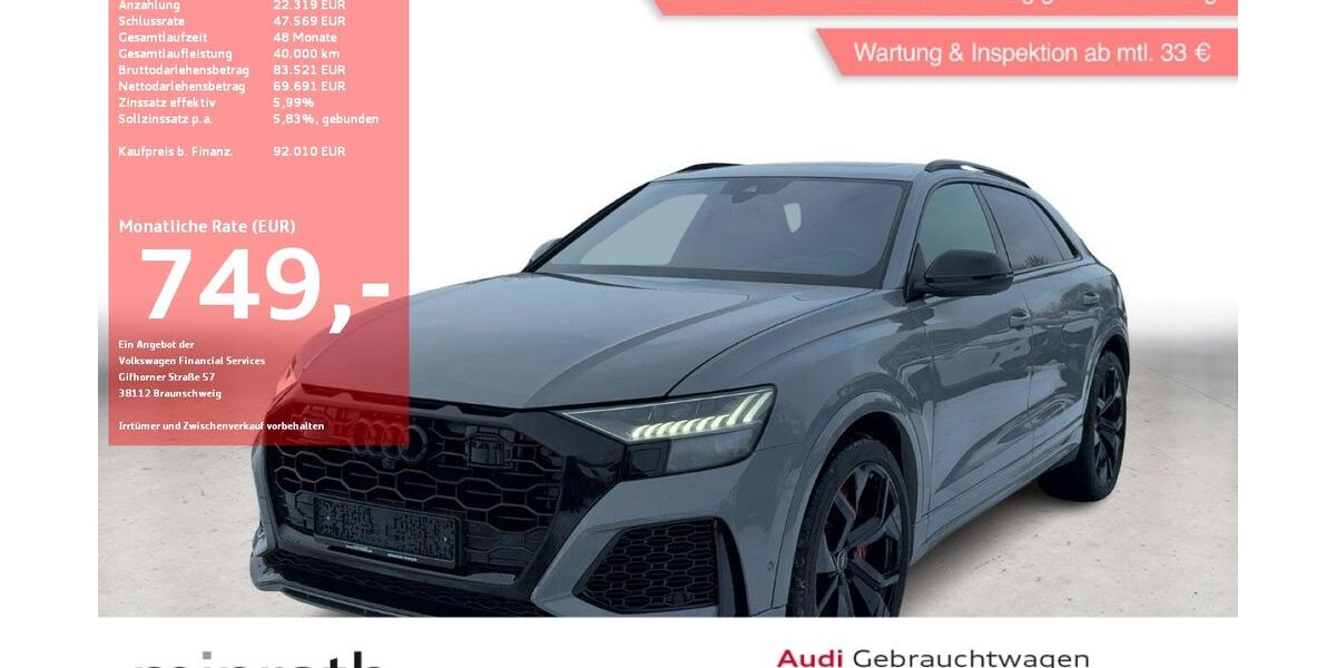 Audi RSQ8 99.077 km 90.260 &euro; Moers-Hülsdonk 47441