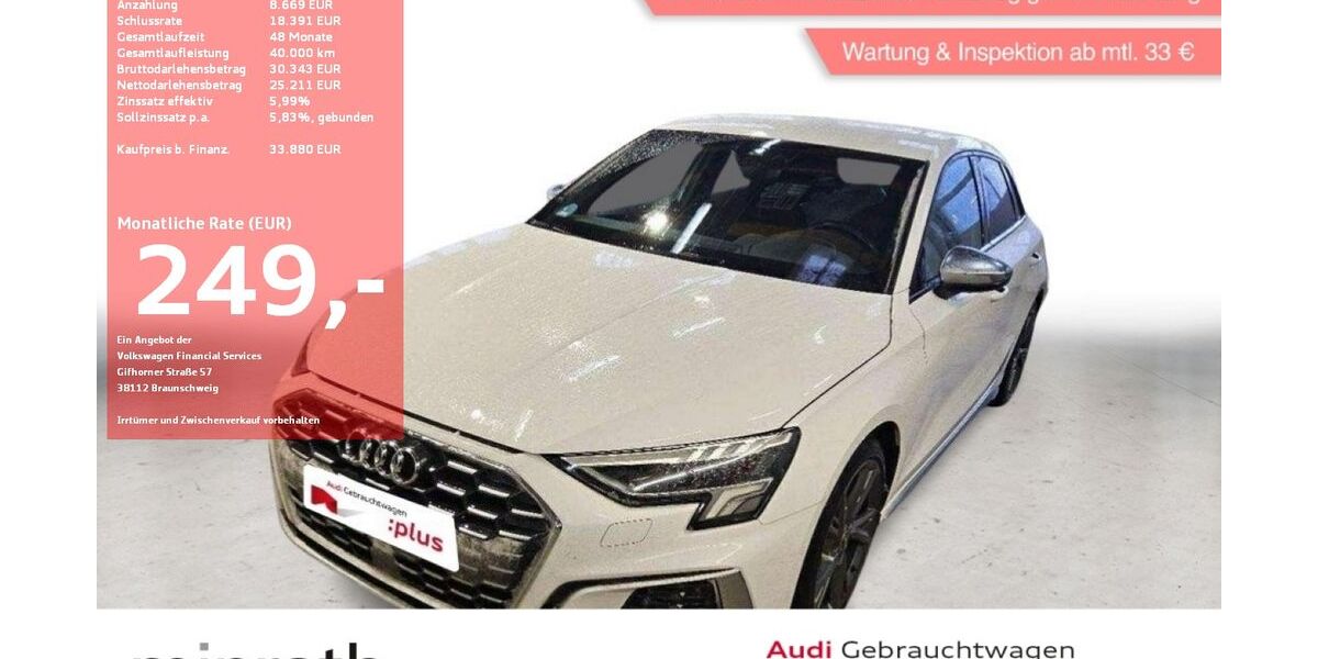 Audi S3 52.058 km 33.630 &euro; Moers-Hülsdonk 47441