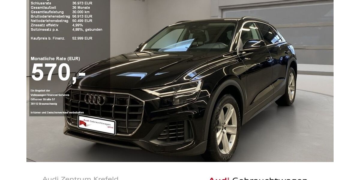 Audi Q8 42.480 km 51.887 &euro; Krefeld 47805
