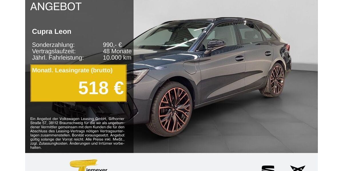 Cupra Leon 2.500 km 46.490 &euro; Duisburg 47059