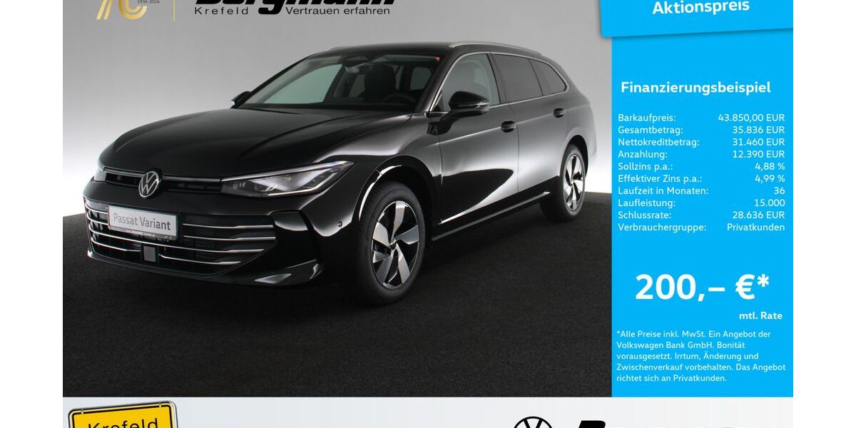 VW Passat 3.000 km 43.450 &euro; Krefeld 47803