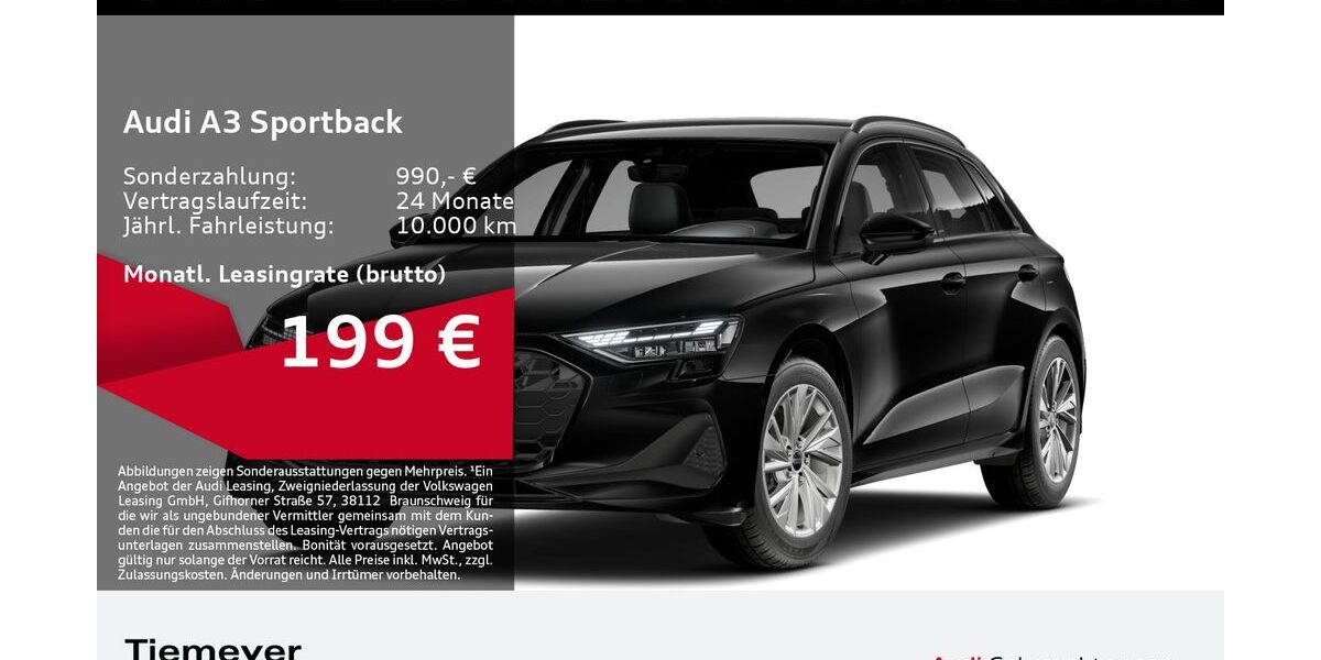 Audi A3 4.532 km 26.930 &euro; Gelsenkirchen 45894
