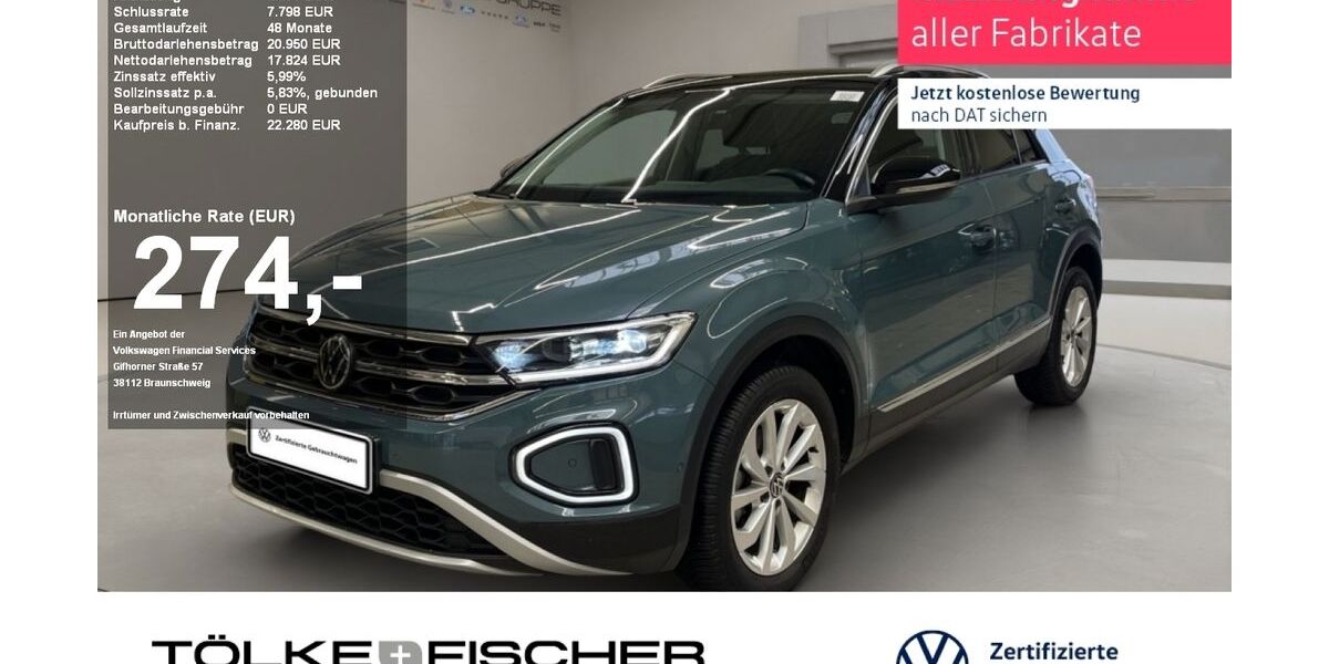 VW T-Roc 35.452 km 19.955 &euro; Krefeld 47805