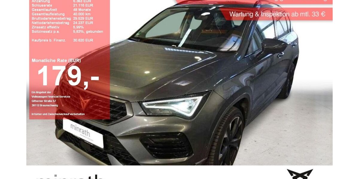 Cupra Ateca 20.161 km 29.870 &euro; Moers-Hülsdonk 47441