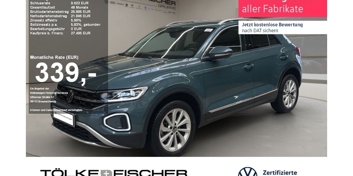 VW T-Roc 30.734 km 25.948 &euro; Krefeld 47805
