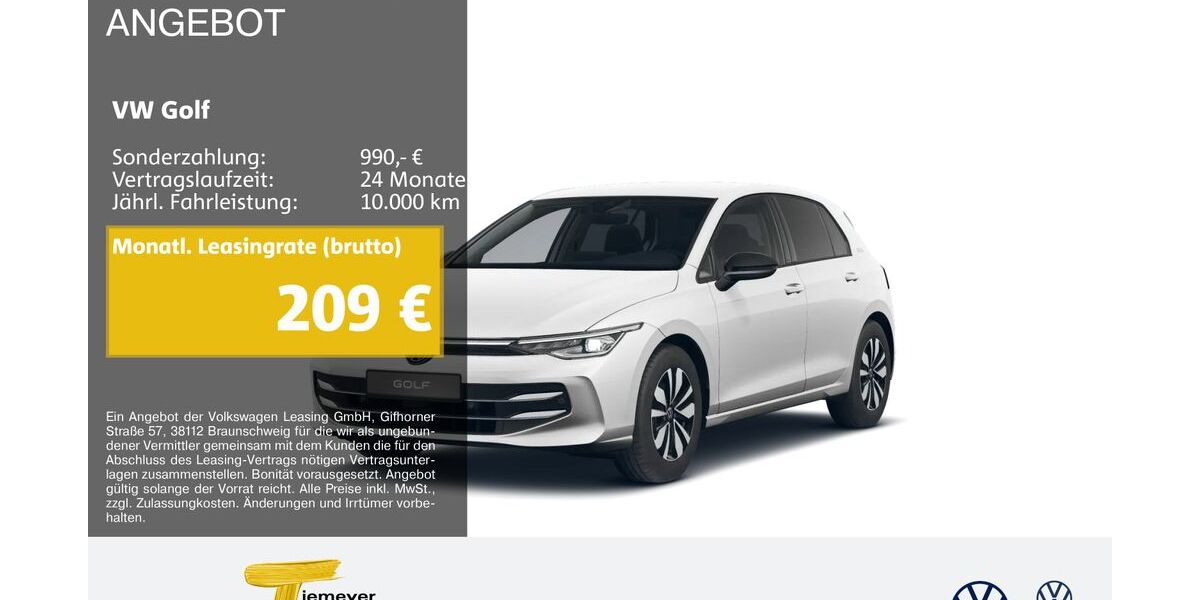 VW Golf 25.229 km 28.180 &euro; Marl 45770