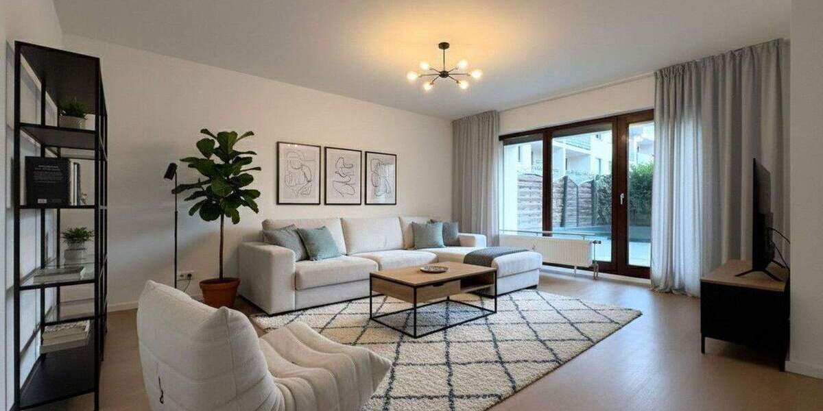 Terrassenwohnung Krefeld Cracau - 3 Zimmer, 101 m&sup2;, 219.000&euro; | Angebot:25686734