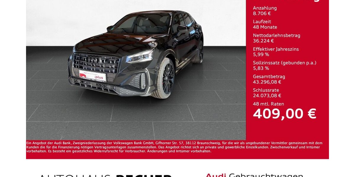 Audi Q2 2.500 km 43.960 &euro; Wesel 46485