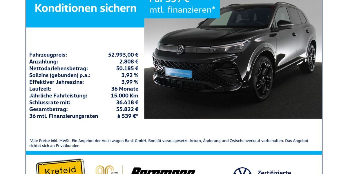 VW Tiguan 16.687 km 50.995 &euro; Krefeld 47803