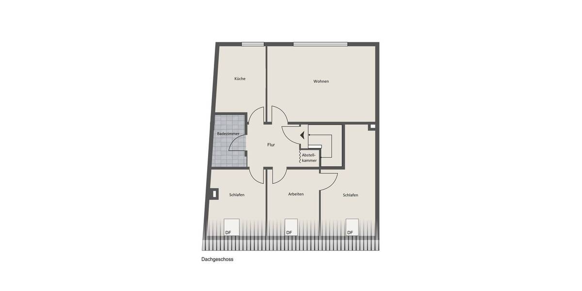 Etagenwohnung Krefeld / Uerdingen Uerdingen - 4 Zimmer, 69 m&sup2;, 670&euro; | Angebot:26190146