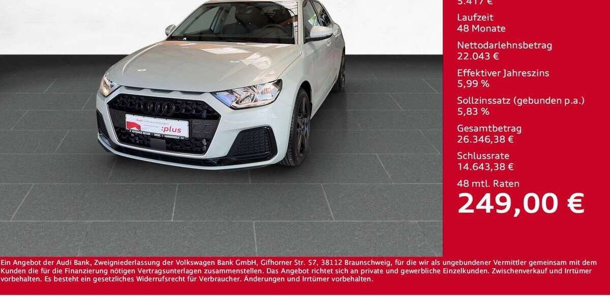 Audi A1 4.555 km 27.460 &euro; Wesel 46485