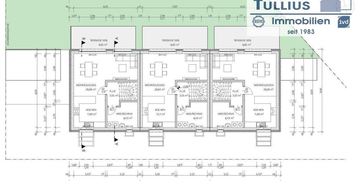 Reihenendhaus Essen Gerschede - 6 Zimmer, 151 m&sup2;, 655.000&euro; | Angebot:25703156