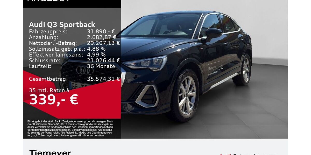 Audi Q3 62.853 km 31.890 &euro; Gelsenkirchen 45894