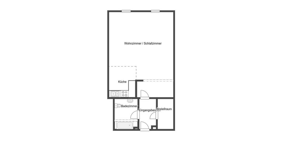 Einfamilienhaus Krefeld Traar - 1 Zimmer, 165.000&euro; | Angebot:26189171