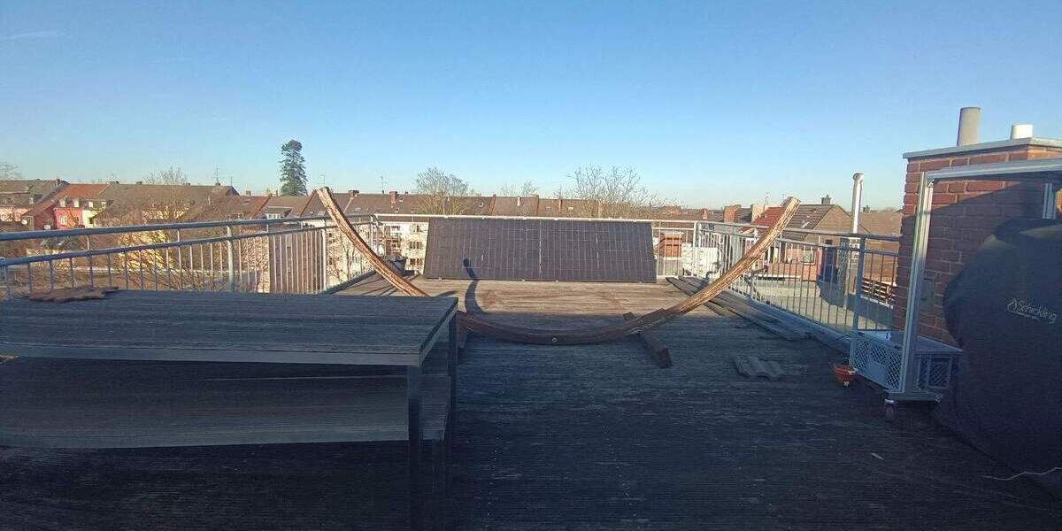 Terrassenwohnung Krefeld Stadtmitte - 3 Zimmer, 142 m&sup2;, 389.000&euro; | Angebot:26273940