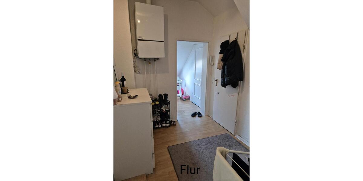 Dachgeschoßwohnung Krefeld Dießem - 2 Zimmer, 50 m&sup2;, 490&euro; | Angebot:25417042