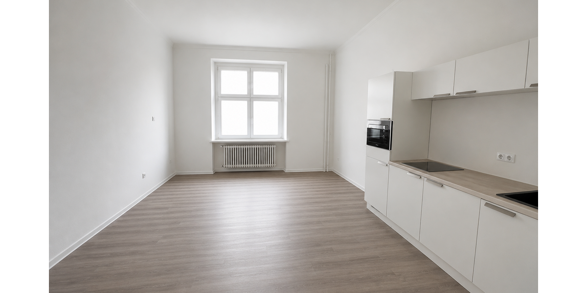 Etagenwohnung Essen Stadtkern - 1.5 Zimmer, 52 m&sup2;, 676&euro; | Angebot:27327799
